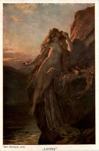 Erotik - Künstlerkarte Carl Gebhardt -603172