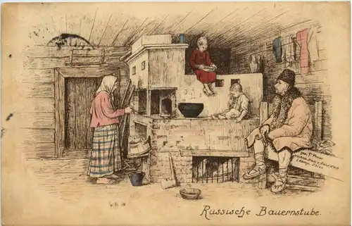 Russische Bauernstube -602706