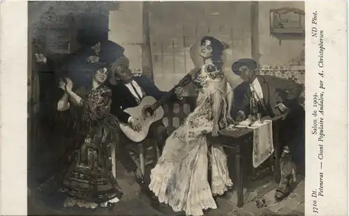 Salon de Paris 1909 - A. Christophersen -603300