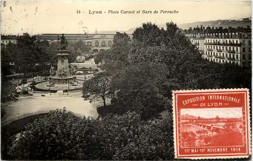 Lyon - Place Carnot et Gare de Perrache -603994