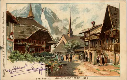 Paris - Exposition 1900 - Village Suisse -603232