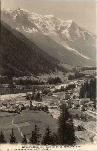 Argentieres et le Mont Blanc -604014