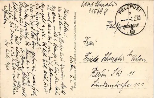 Chiemsee Berufsbühne - Feldpost 3. Reich -602906