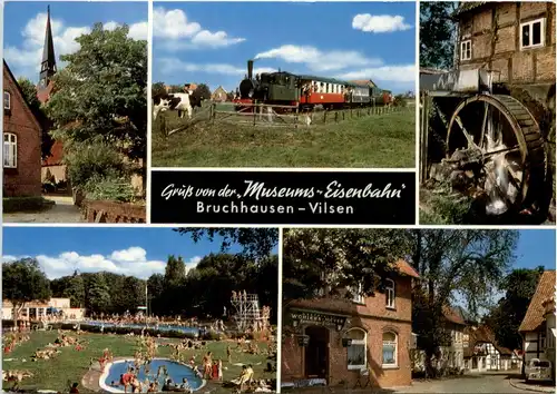 Bruchhausen-Vilsen - Gruss von der Museums Eisenbahn -601402
