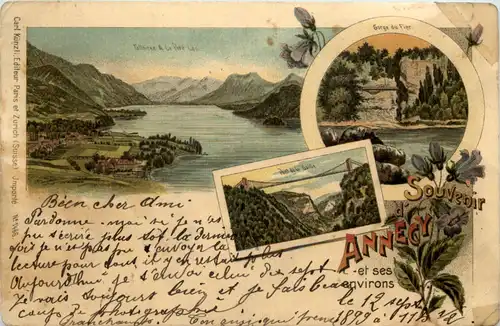 Souvenir d Annecy - Litho -603920