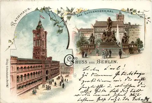 Gruss aus Berlin - Litho -603532