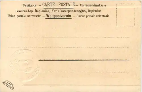 Weber - Freischütz - Prägekarte -603066