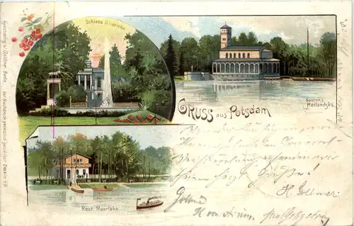 Gruss aus Potsdam - Litho -603544