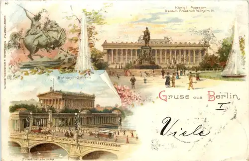 Gruss aus Berlin - Litho -603690