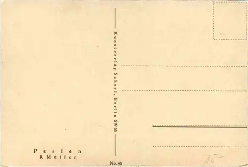 Erotik - Künstlerkarte R. Müller -603126