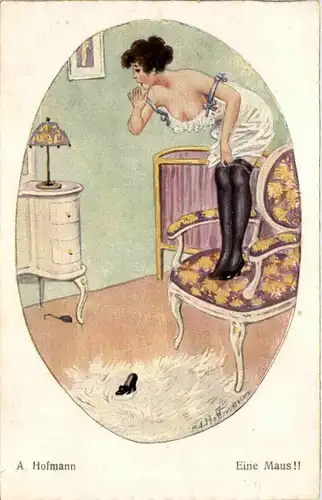 Erotik - Künstlerkarte A. Hofmann -603186