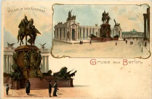 Gruss aus Berlin - Litho -603540