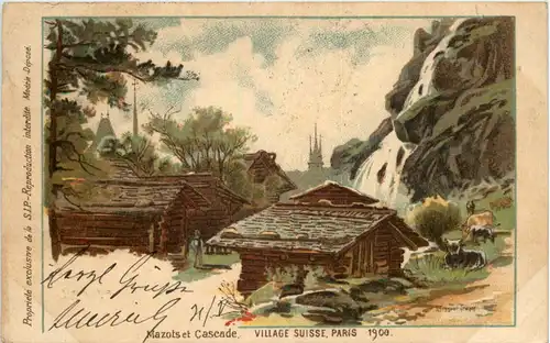 Paris - Exposition 1900 - Village Suisse -603226