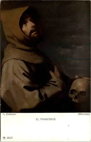 Künstlerkarte F. Zurbaran -604804