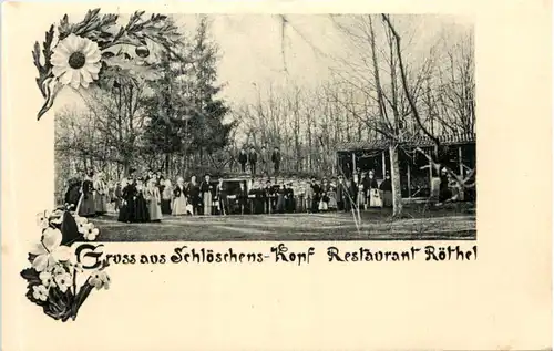 Amtsberg - Gruss aus Schlöschens Kopf Restaurant Röthel -603830