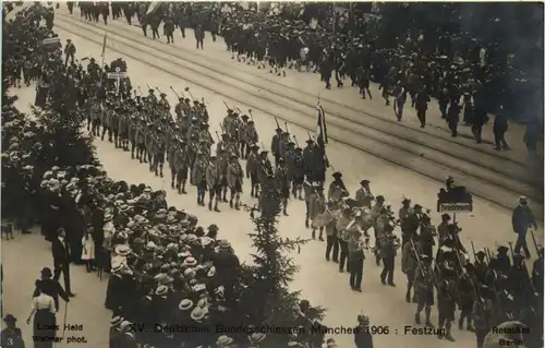 München - Bundesschiessen 1906 -604904