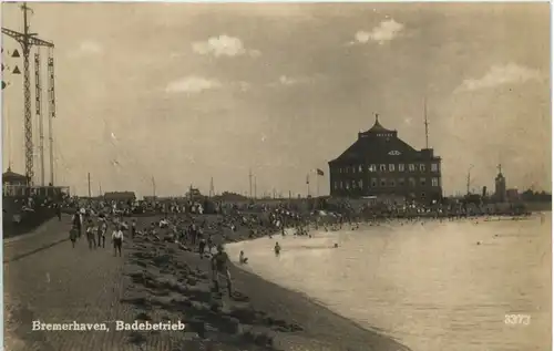 Bremerhaven - Badebetrieb -601842