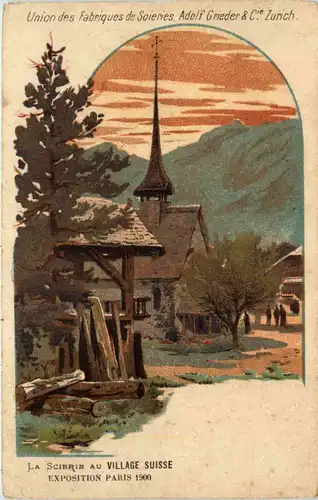 Paris - Exposition 1900 - Village Suisse -603970