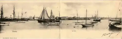 Anvers - Le Port - Klappkarte -604400