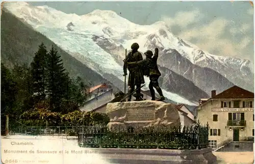 Chamonix - Monument de Saussure -604030