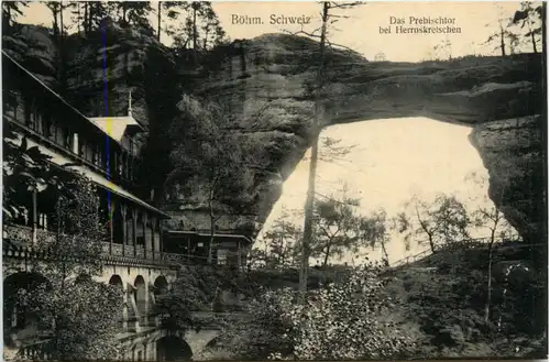 Herrnskretschen - Das Prebischtor -473246