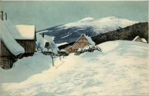 Grenzbauden mit Scneekoppe -473266