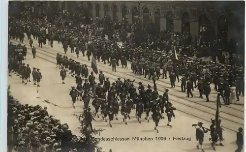 München - Bundesschiessen 1906 -604894