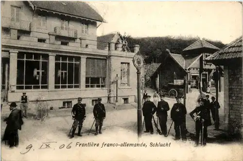 Schlucht - Frontiere franco Allemande -473446