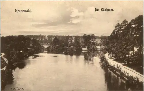 Berlin-Grunewald, Der Königsee -503550