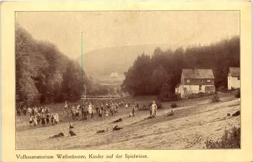 Nassauisches Volkssanatorium Weilmünster Taunus -603796