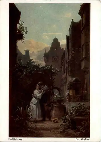 Künstlerkarte Carl Spitzweg -604450