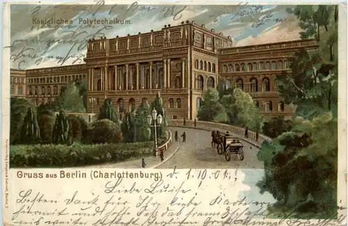 Gruss aus Berlin - Litho -603836