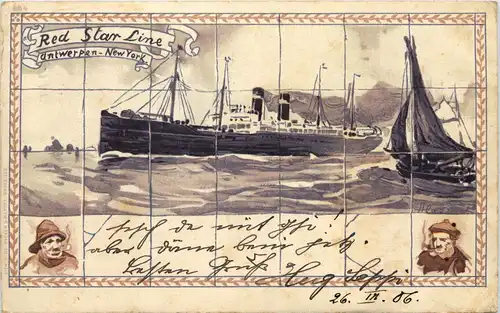 Red Star Line - Antwerpen - New York -604470