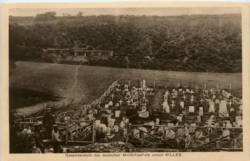 Laon - Deutscher Militärfriedhof unweit Ailles -473782