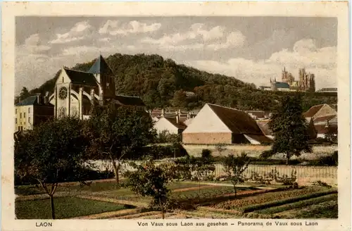 Laon - Von Vaux sous Laon aus gesehen -473842