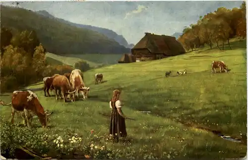 Künstlerkarte H. Hoffmann -604770