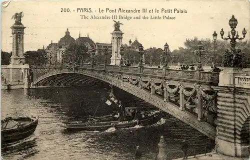 Paris - Le Pont Alexandre III -604498