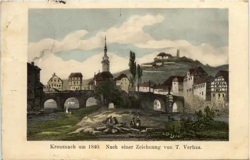 Bad Kreuznach um 1840 -604662