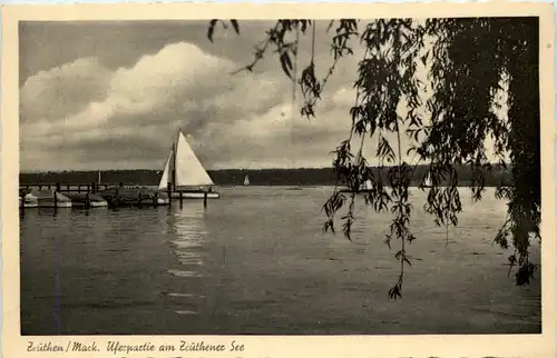 Zeuthen/Mark, Uferpartie am Zeuthener See -503366