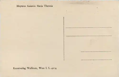 Kaiserin Maria Theresia -604722