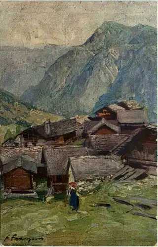 Künstlerkarte Filippo Franzoni - Pro Juventute -604762