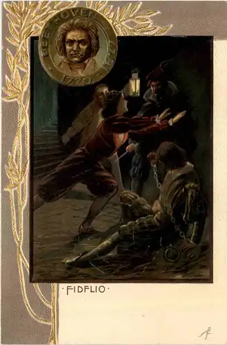 Beethoven - Fidflio - Prägekarte -603062
