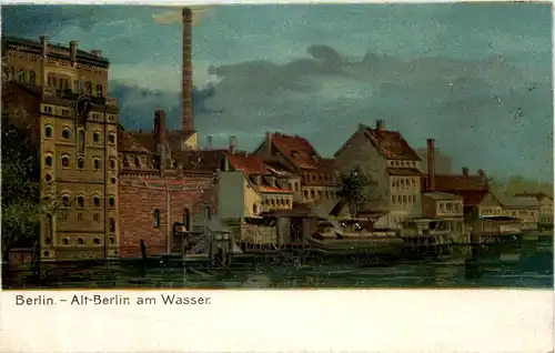 Berlin - Alt-Berlin am Wasser -604982