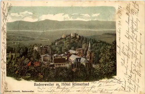 Badenweiler mit Hotel Römerbad -604616