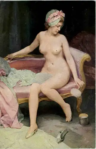 Erotik - Künstlerkarte - Madrazo -603202