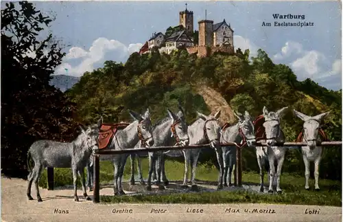 Wartburg, Am Eselstandplatz, Eisenach -503826