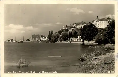 Meersburg, Blick von der Hagnauerstrasse -504490