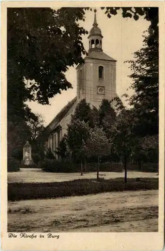 Die Kirche in Burg -503926