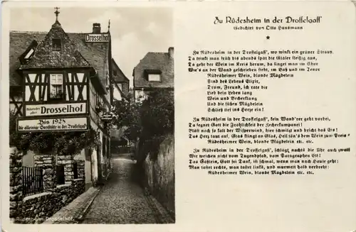 Rüdesheim - Drosselgasse -504240