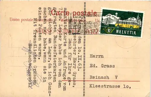 Zürich - Die ersten Briefmarken der Schweiz - Litho -603334